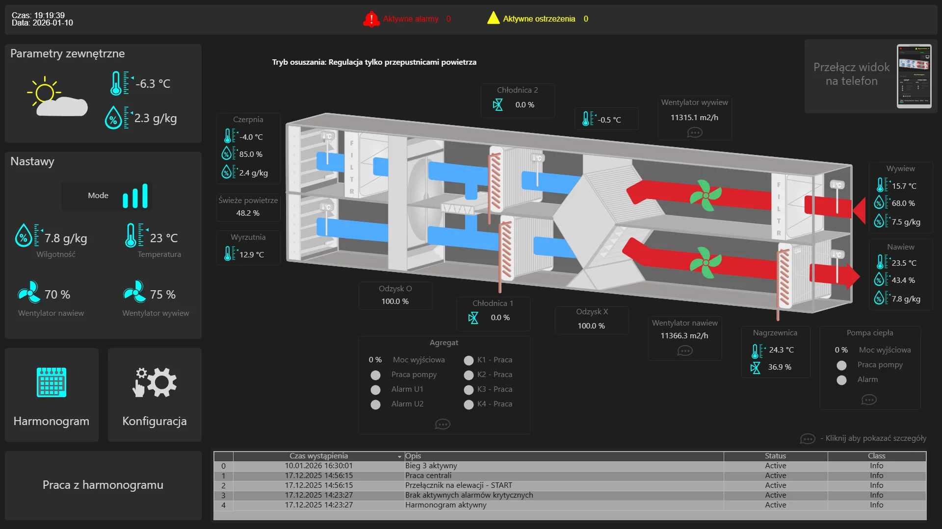 Interfejs sterowania WAGO